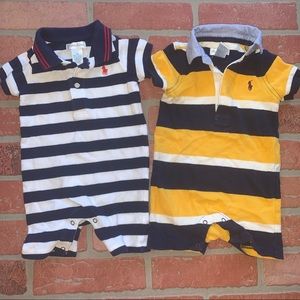 Ralph Lauren polo outfits rompers baby boy 6 month